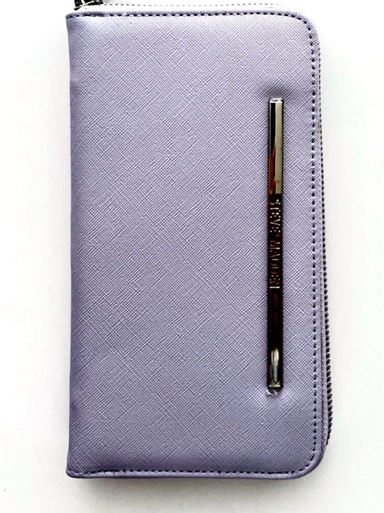 Steve Madden Handbags - Steve Madden Bzippy Zip Around Wallet in Lilac
